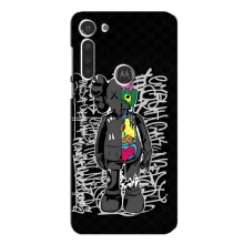 Чохли для Motorola MOTO G8 - Bearbrick Louis Vuitton (PREMIUMPrint) (Стиль Bearbrick)