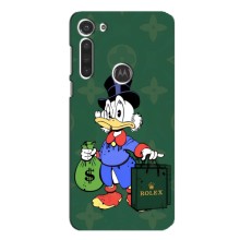 Чехли для Motorola MOTO G8 - Скрудж МакДак Louis Vuitton (PREMIUMPrint) (Богата Утка)