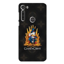 Чехли для Motorola MOTO G8 - Скрудж МакДак Louis Vuitton (PREMIUMPrint) (Король грошей)