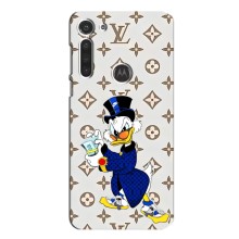 Чехли для Motorola MOTO G8 - Скрудж МакДак Louis Vuitton (PREMIUMPrint) (Макдак на стилі)