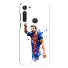 Чехлы Месси для Motorola MOTO G8 (AlphaPrint) (Лео Месси)