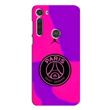 Чохли PSG для Motorola MOTO G8 (AlphaPrint) (яскравий ПСЖ)