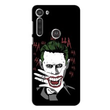 Чехлы с картинкой Джокера на Motorola Moto G8 (Hahaha)