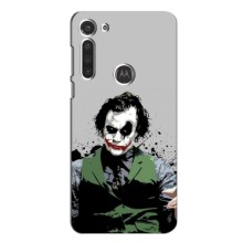 Чехлы с картинкой Джокера на Motorola Moto G8 – Взгляд Джокера