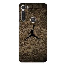 Чехлы для Motorola MOTO G8 - с картинкой JORDAN (AlphaPrint) – Logo Jordan