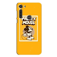Чехлы с принтом Микки Маус на Motorola Moto G8 (Испуганный Микки)