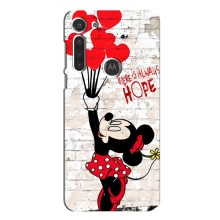 Чохол Disney Mouse Motorola MOTO G8 (PREMIUMPrint) (Heart Minni)