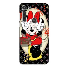 Чохол Disney Mouse Motorola MOTO G8 (PREMIUMPrint) (Мінні peace)