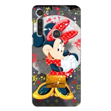 Чохол Disney Mouse Motorola MOTO G8 (PREMIUMPrint) (Minni з бантіком)