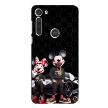 Чохол Disney Mouse Motorola MOTO G8 (PREMIUMPrint) (Родина Маусів)