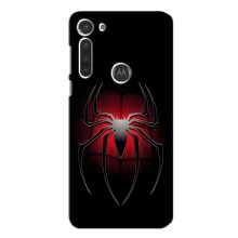 Чохол з людиною павуком для Motorola MOTO G8 - (AlphaPrint) (Паук марвел)