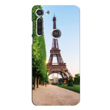 Чохол Ейфелева Вежа Motorola MOTO G8 - (AlphaPrint) (Дорога до Парижу)