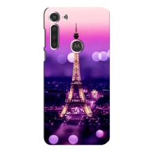 Чохол Ейфелева Вежа Motorola MOTO G8 - (AlphaPrint) (Париж Башня)