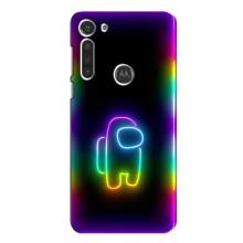 Чохли Амонг Ас для Motorola MOTO G8 (AlphaPrint) (Яскравий скін)