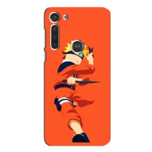 Чехлы с принтом Наруто на Motorola MOTO G8 (Силуэт Наруто)