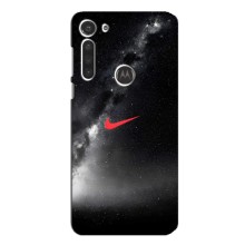 Чохол для Motorola MOTO G8 - з принтом Найк (AlphaPrint) (Найк червоний)
