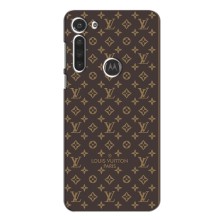 Чехол Стиль Louis Vuitton на Motorola Moto G8 (Фон Луи Виттон)