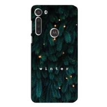 Новорічні, Святкові Чохли для Motorola MOTO G8 - 2024 год (Winter)