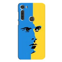 Украинские Чехлы для Motorola MOTO G8 с картинкой УПА (AlphaPrint) (Степан Бандера)
