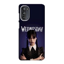 Силиконовый чехол с картинкой для Motorola MOTO G82 (Wednesday)