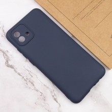 Чехол Silicone Cover Lakshmi Full Camera (AA) для Motorola Moto G84 – Синий