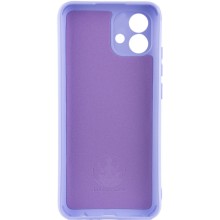 Чохол Silicone Cover Lakshmi Full Camera (AA) для Motorola Moto G84 – Бузковий