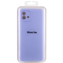 Чехол Silicone Cover Lakshmi Full Camera (AA) для Motorola Moto G84 – Сиреневый