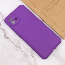 Чехол Silicone Cover Lakshmi Full Camera (AA) для Motorola Moto G84 – Фиолетовый