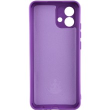 Чехол Silicone Cover Lakshmi Full Camera (AA) для Motorola Moto G84 – Фиолетовый