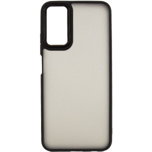 Чохол TPU+PC Lyon Frosted для Motorola Moto G84 – Чорний