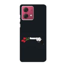 Чехлы (ART) Цветы на Motorola MOTO G84 (VPrint) (Неочікувані квіти)