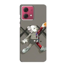 Чохли для Motorola MOTO G84 - Bearbrick Louis Vuitton (PREMIUMPrint) (Беарбрік Джордан)