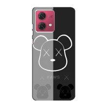Чохли для Motorola MOTO G84 - Bearbrick Louis Vuitton (PREMIUMPrint) (БеарБрік очі)