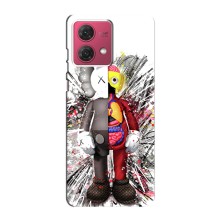 Чохли для Motorola MOTO G84 - Bearbrick Louis Vuitton (PREMIUMPrint) (Беарбрік)