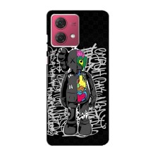 Чохли для Motorola MOTO G84 - Bearbrick Louis Vuitton (PREMIUMPrint) (Стиль Bearbrick)