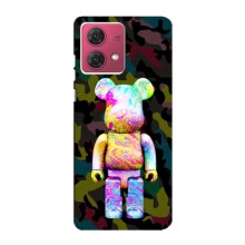 Чохли для Motorola MOTO G84 - Bearbrick Louis Vuitton (PREMIUMPrint) (Яскравий Bearbrick)