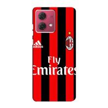 Чохли для Motorola MOTO G84 (VPrint) - Футбольні клуби (Milan)