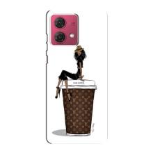 Чохли Луі Вітон для Motorola MOTO G84 (AlphaPrint - LOUIS VUITTON) (кава LOUIS VUITTON)