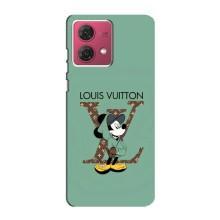Чохли Луі Вітон для Motorola MOTO G84 (AlphaPrint - LOUIS VUITTON) (Міккі Маус LV)