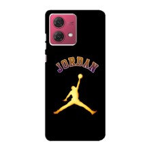 Чохли для Motorola MOTO G84 - з картинкою JORDAN (AlphaPrint) (Jordan Gold)