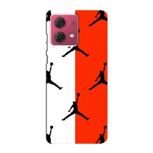 Чохли для Motorola MOTO G84 - з картинкою JORDAN (AlphaPrint) (Лого Джордан)