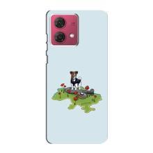 Чохли з картинкою собаки Патрон для Motorola MOTO G84 (AlphaPrint) (Сапер Пес)
