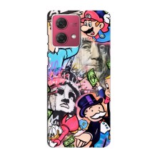 Чохли з крутими принтами для Motorola MOTO G84 - (PREMIUMPrint) (Monopoly man)