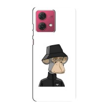 Чохли з Мавпами NFT для Motorola MOTO G84 (AlphaPrint) (мавпа NFT Adidas)