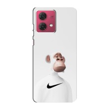 Чохли з Мавпами NFT для Motorola MOTO G84 (AlphaPrint) (мавпа NFT Nike)