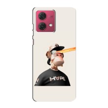 Чохли з Мавпами NFT для Motorola MOTO G84 (AlphaPrint) (мавпа NFT в окулярах)
