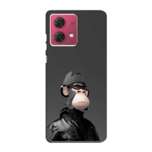 Чохли з Мавпами NFT для Motorola MOTO G84 (AlphaPrint) (стильна мавпа NFT)