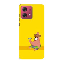 Чехлы с Патриком на Motorola MOTO G84 (Ошибочка)