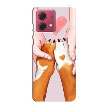 Чохли з собаками для Motorola MOTO G84 (VPrint) (Любовь до собак)