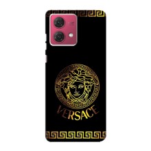 Чехлы VERSACE для МОТО джи84 (PREMIUMPrint) (Logo Versace)